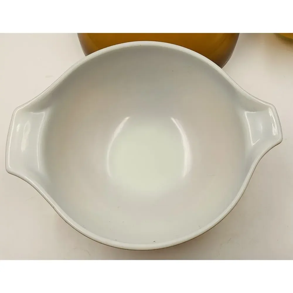 3 piece set - Vintage Pyrex Old Orchard Cinderella Nesting Mixing Bowls